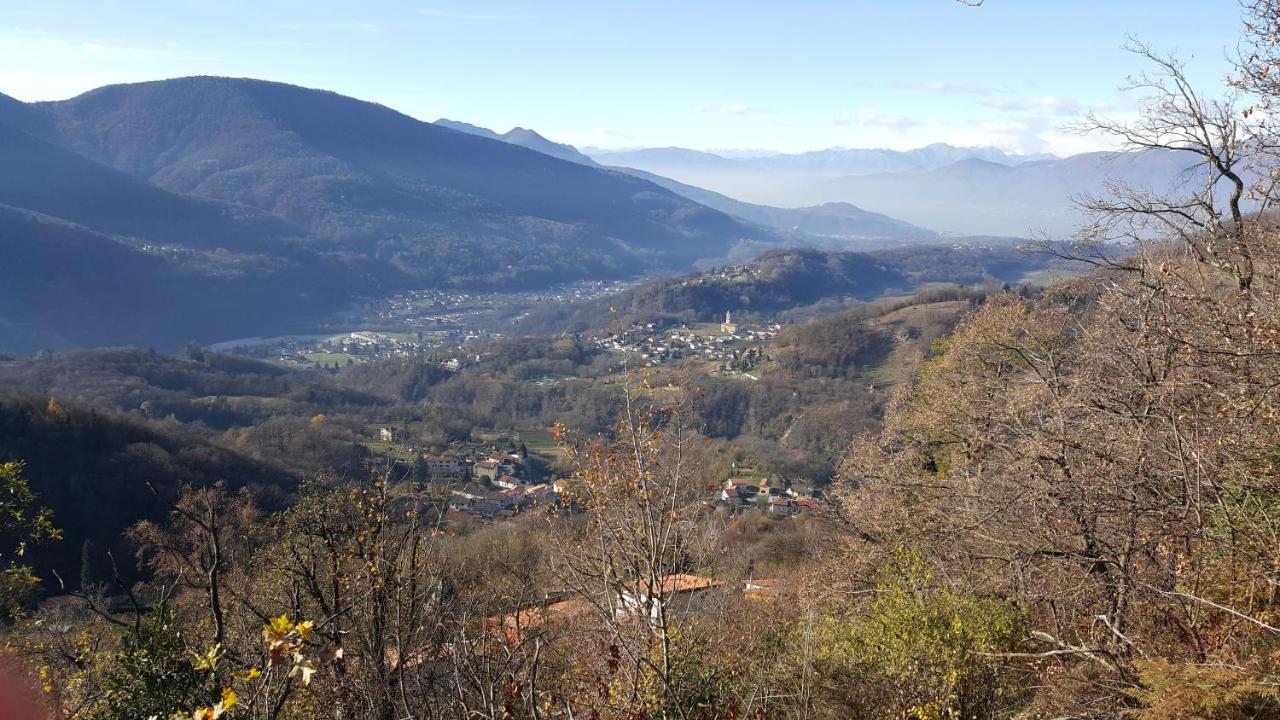 Casa Al Sasso Villa Bedigliora ภายนอก รูปภาพ