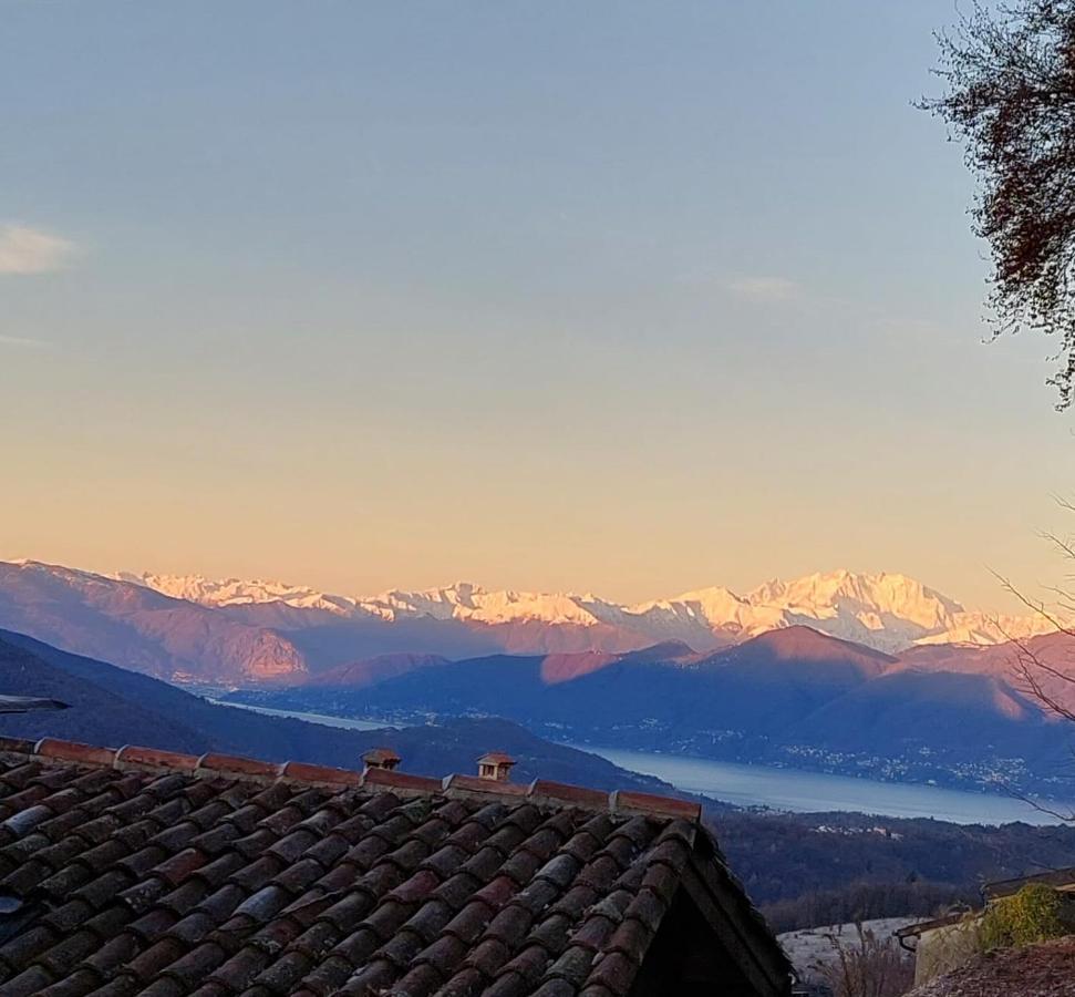 Casa Al Sasso Villa Bedigliora ภายนอก รูปภาพ